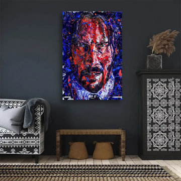 John Wick Art Portrait Movie Art Poster