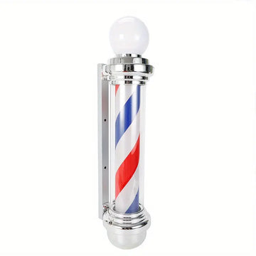 32'' Outdoor Barber Pole Rotating Light