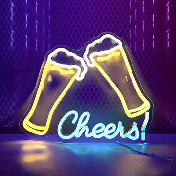 Cheers!! Beer Led Neon Sign