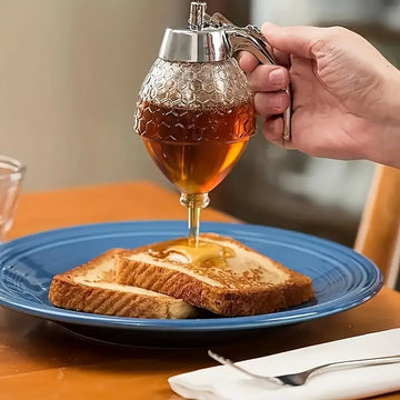 Dispenser Jar, HONEY Olive Oil Syrup Bottle