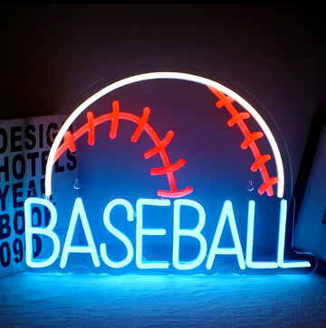 BASEBALL NEON LED SIGN