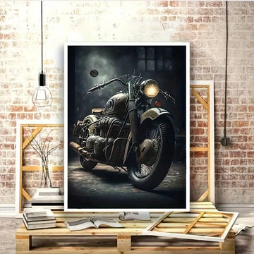 Vintage Posters Motorcycle canvas print art,