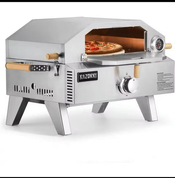 Pizza Oven and Grill with 13in Stone