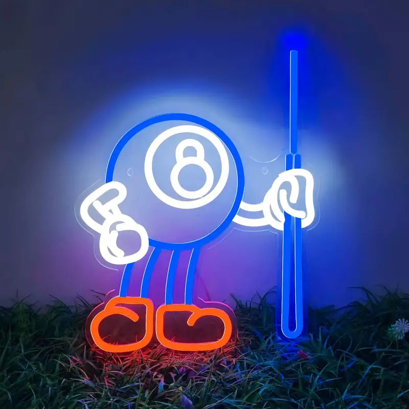 Billiards led Neon Sign