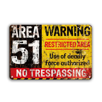 AREA 51 Sign