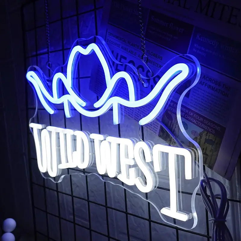 Wild West Neon Led Sign