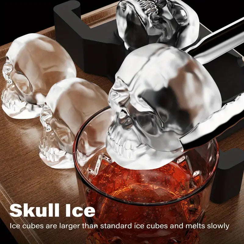 3D Skull Large Ice Ball Maker