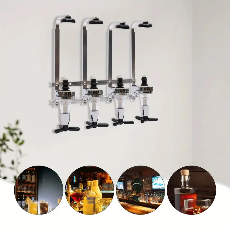 Wine Liquor Dispenser Wall Mount