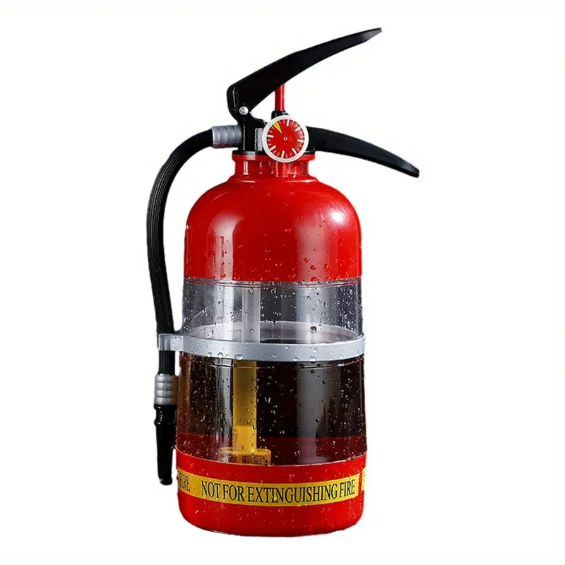 Fire Extinguisher-Shaped Liquor Dispenser