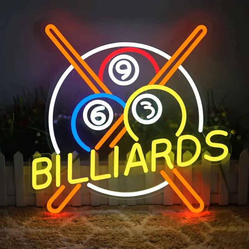 BILLIARD'S LED NEON SIGN