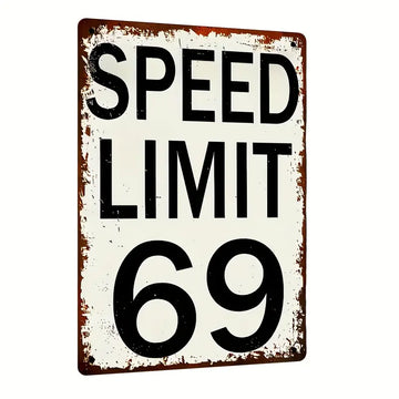 Speed Limit 69 Sign