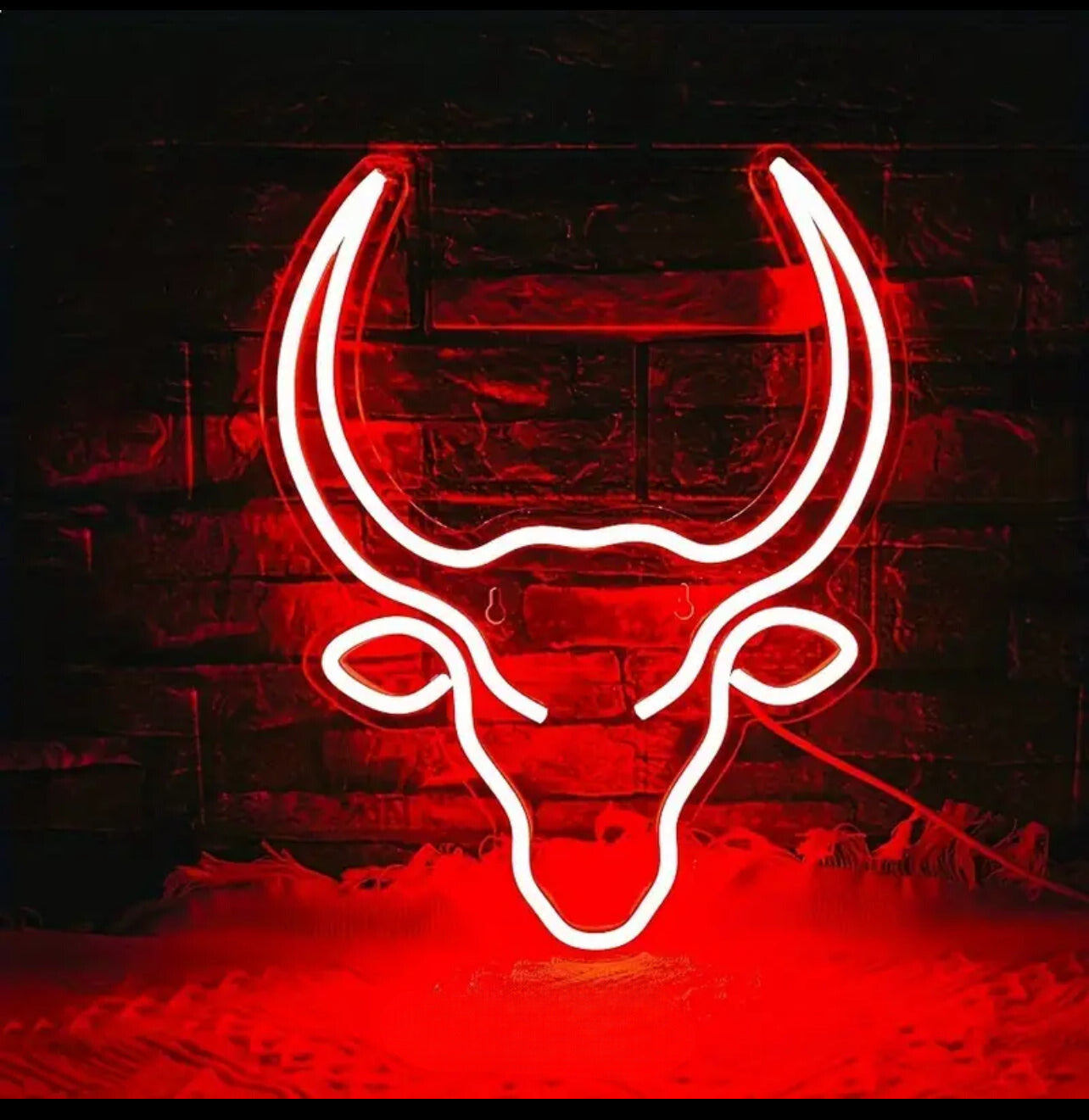 Red Bull skull Led neon sign