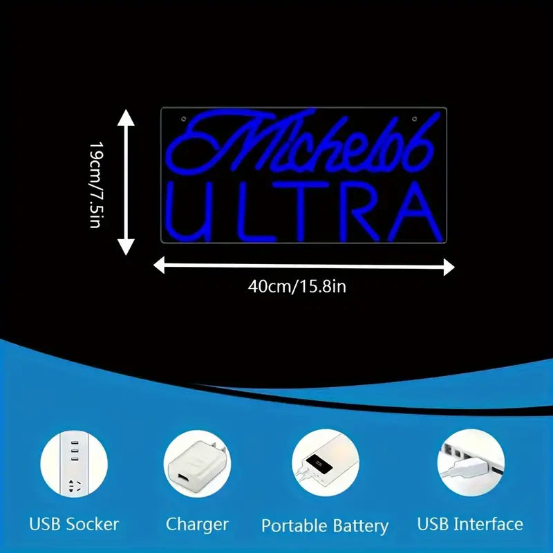 Michelob Ultra Neon led Sign