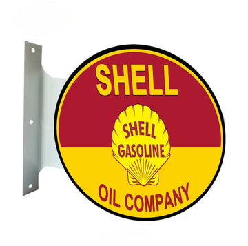 Shell Oil and Gas Flanged Wall Side Double Sided