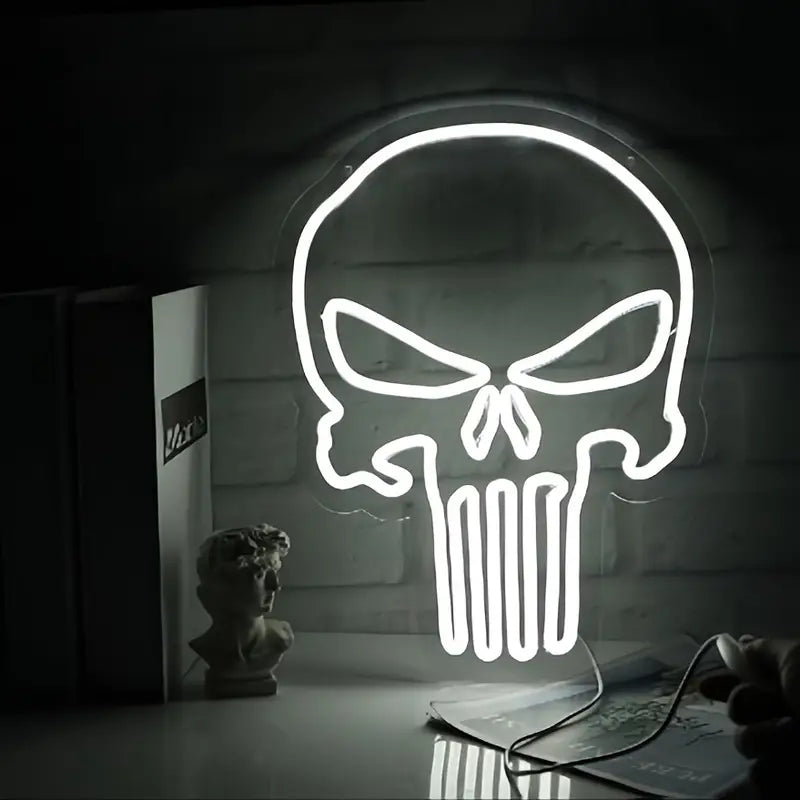 Skull Head Neon Led Sign