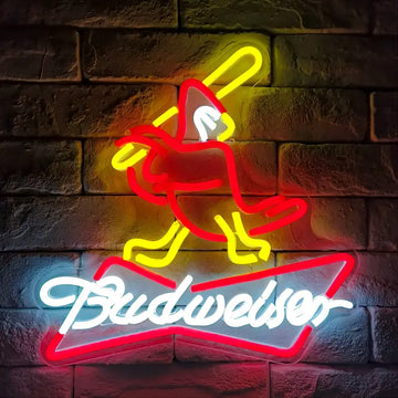 Budweiser's Bird-Shaped LED Neon Sign