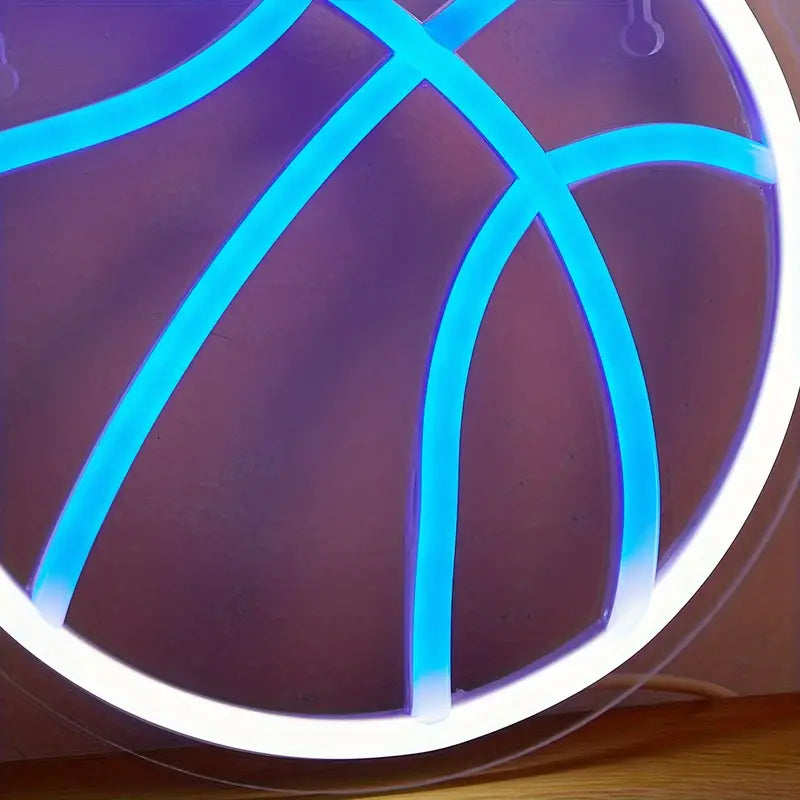 Basketball Shaped Led Neon Sign