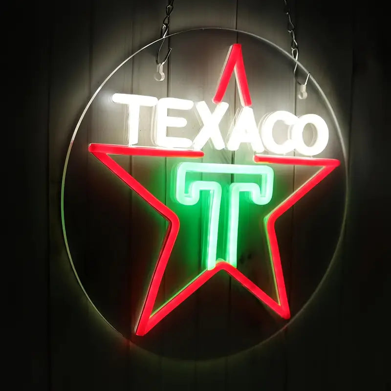 TEXACO NEON LED SIGN