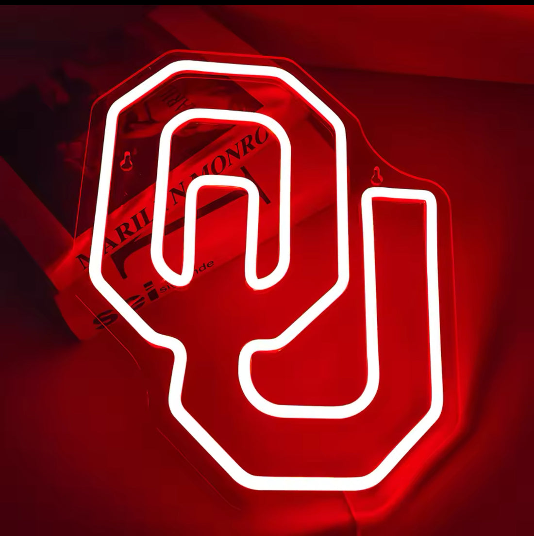 OU Neon Led Sign