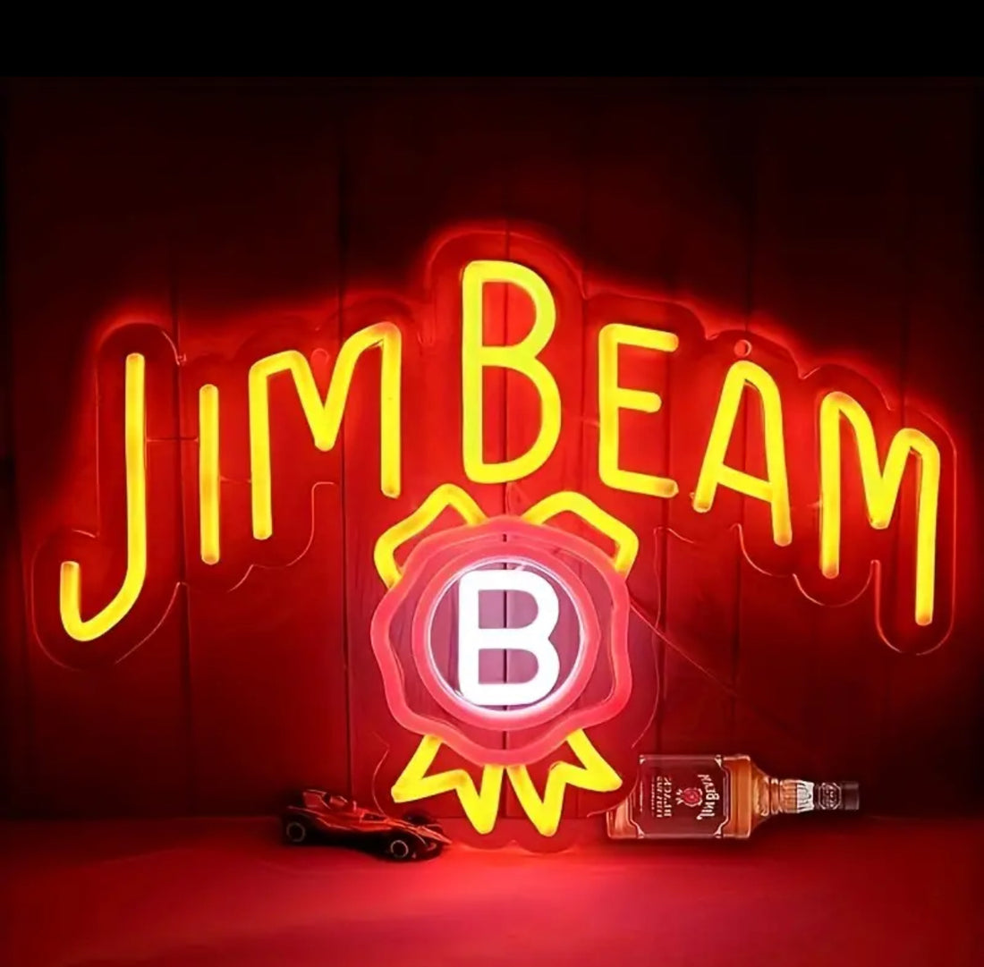 JIM BEAM NEON LED SIGN