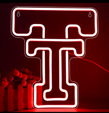 TEXAS TECH NEON LED SIGN