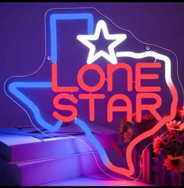 LONE STAR TEXAS NEON LED SIGN