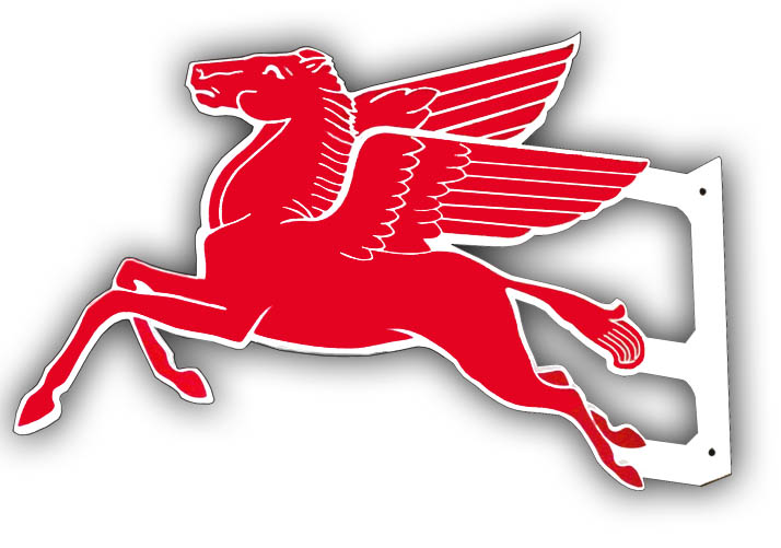 Double Sided Mobil Pegasus Flying Horse.