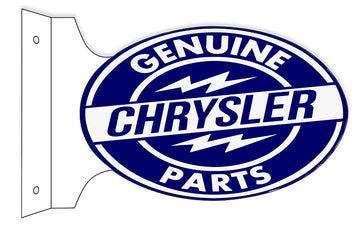 Genuine Chrysler Parts Flange Oval Sign