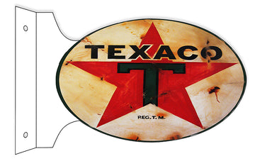 Aged Reproduction Texaco Service Station