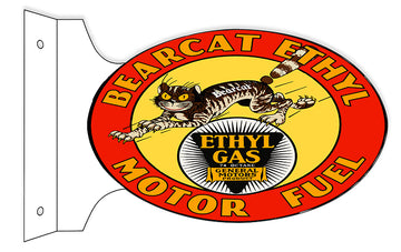 Bearcat Ethyl Gas Motor Fuel SIGN