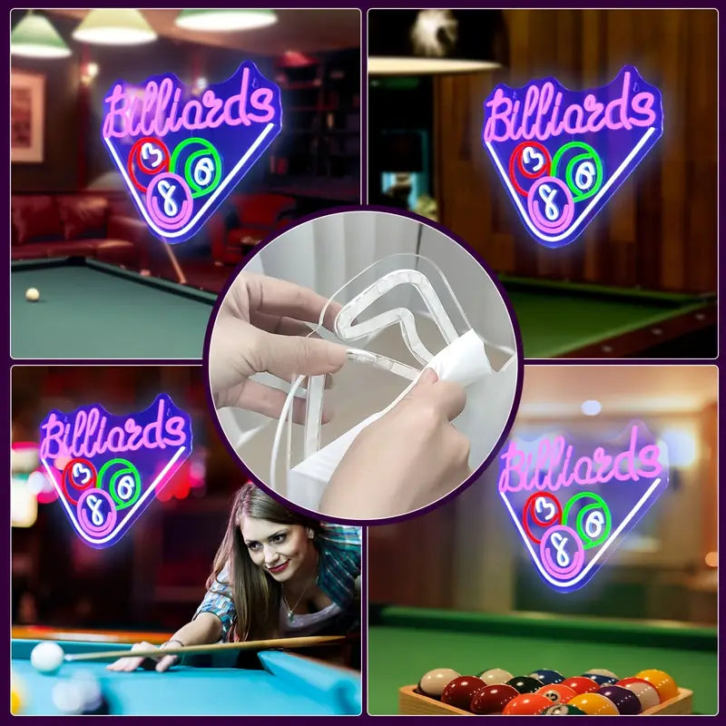 Billiards Neon LED SIGN