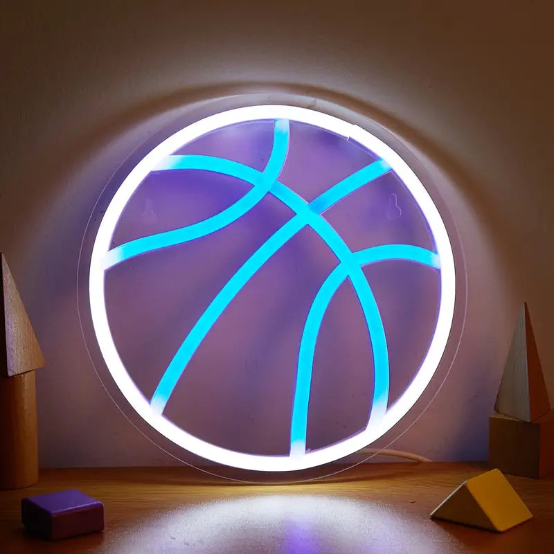 Basketball Shaped Led Neon Sign