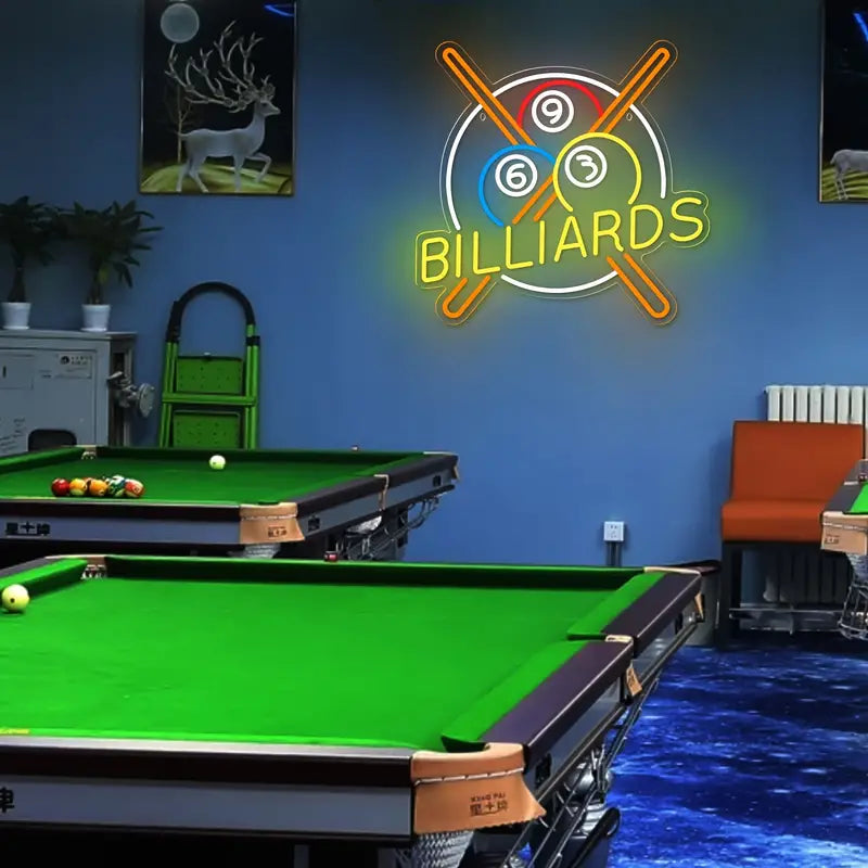 BILLIARD'S LED NEON SIGN