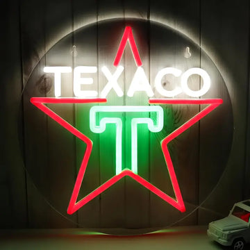 TEXACO NEON LED SIGN