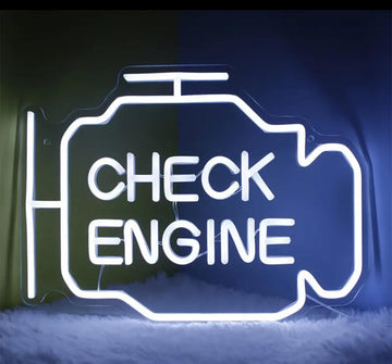 Check Engine neon led sign