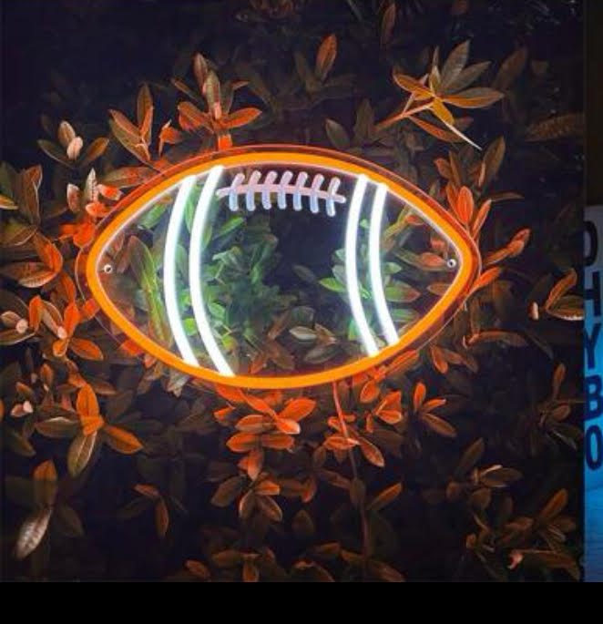 Football Neon Led Sign