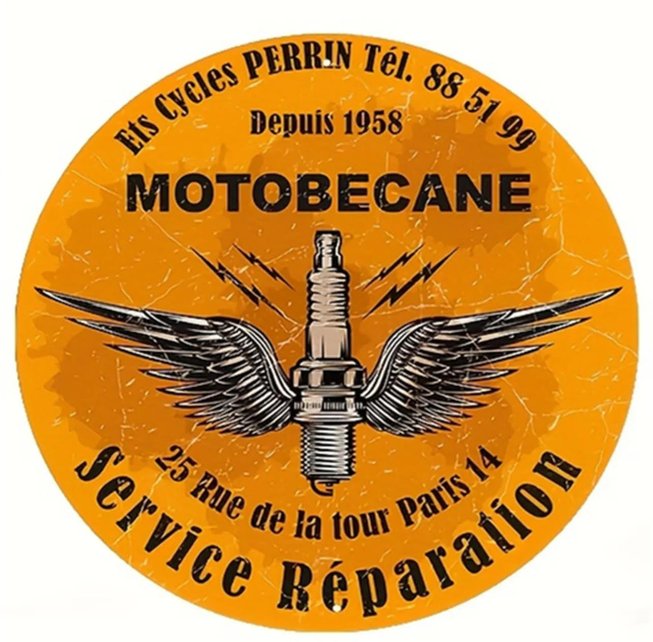 Motobecane Sign