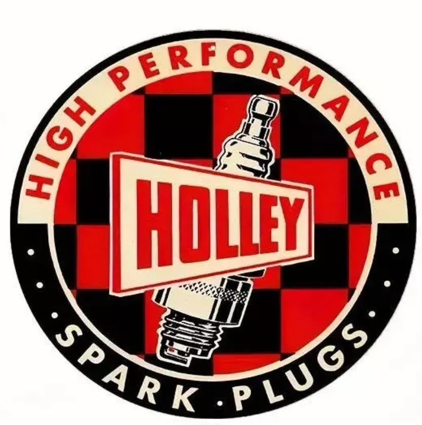 HOLLEY SPARK PLUGS SIGN