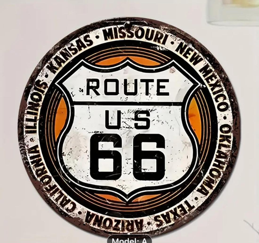 ROUTE US 66 SIGN