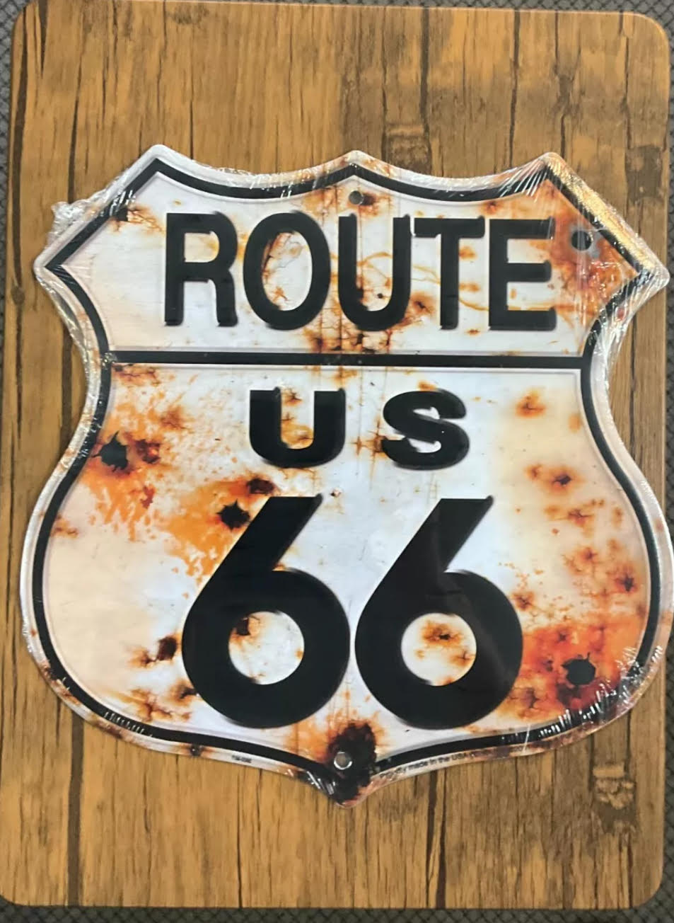 ROUTE US 66 SIGN