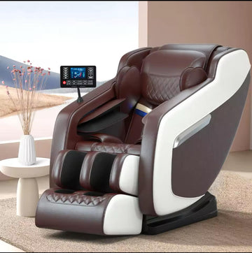 Full Body Massage Chair with Airbags Zero-Gravity, Heat Therapy, and Smart Bluetooth