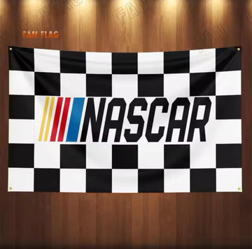 NASCAR checked flag