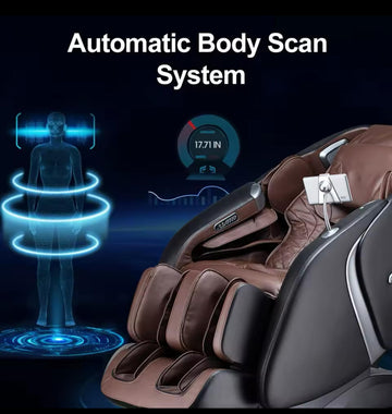 USA  4D Airbag Zero Gravity full body Massage Chair Home 3D Foot Roller Chair